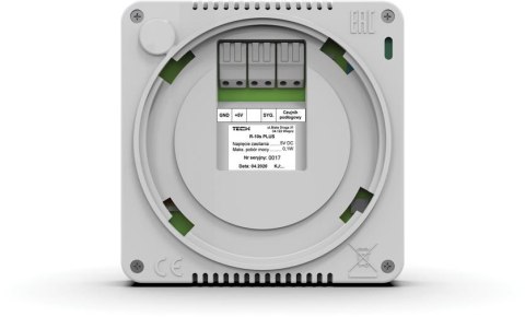 Bezprzewodowy regulator pokojowy biały R-10S PLUS Tech Sterowniki
