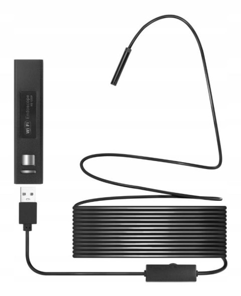 Endoskop WiFi Redleaf RDE-505WR - sztywny kabel 5m Endoskop WiFi Redleaf RDE-505WR - sztywny kabel 5m