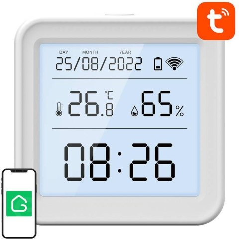 Inteligentny czujnik temperatury i wilgotności WiFi Gosund S6 LCD Tuya Inteligentny czujnik temperatury i wilgotności WiFi Gosund S6 LCD Tuya