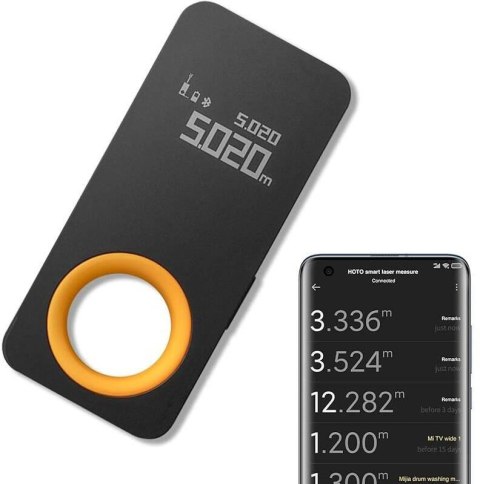 Dalmierz laserowy HOTO QWCJY001 bluetooth Dalmierz laserowy HOTO QWCJY001 bluetooth