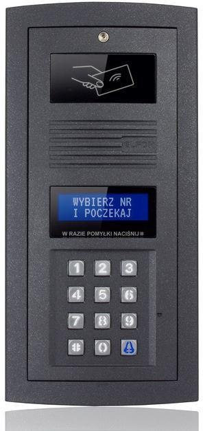 MODUŁ OP-255R-G ELFON OPTIMA RFID GRAFIT MODUŁ OP-255R-G ELFON OPTIMA RFID GRAFIT