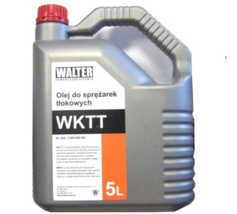 OLEJ SPRĘŻARKOWY WKTT 5L WALTER OLEJ SPRĘŻARKOWY WKTT 5L WALTER
