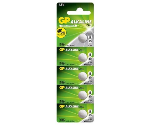 BATERIA ALK.ZEGARKOWA 1.5V 186, LR43, V12GA, D186A GP BATTERY BATERIA ALK.ZEGARKOWA 1.5V 186, LR43, V12GA, D186A GP BATTERY