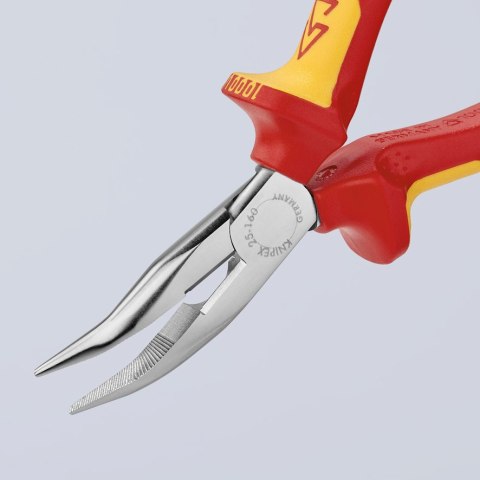 SZCZYPCE TNĄCE PÓŁOKRĄGŁE WYGIĘTE IZOLOWANE 160MM SZCZYPCE TNĄCE PÓŁOKRĄGŁE WYGIĘTE IZOLOWANE 160MM