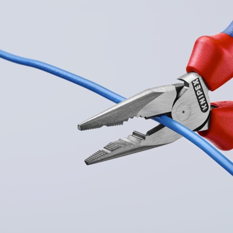 SZCZYPCE UNIWERSALNE Z OSTRO ZAKOŃCZONYMI SZCZĘKAMI 145MM KNIPEX SZCZYPCE UNIWERSALNE Z OSTRO ZAKOŃCZONYMI SZCZĘKAMI 145MM KNIPEX