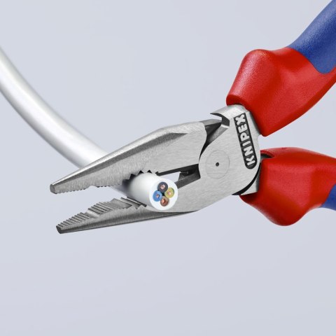 SZCZYPCE UNIWERSALNE Z OSTRO ZAKOŃCZONYMI SZCZĘKAMI 145MM KNIPEX SZCZYPCE UNIWERSALNE Z OSTRO ZAKOŃCZONYMI SZCZĘKAMI 145MM KNIPEX