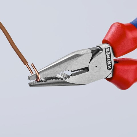SZCZYPCE UNIWERSALNE Z OSTRO ZAKOŃCZONYMI SZCZĘKAMI 145MM KNIPEX SZCZYPCE UNIWERSALNE Z OSTRO ZAKOŃCZONYMI SZCZĘKAMI 145MM KNIPEX