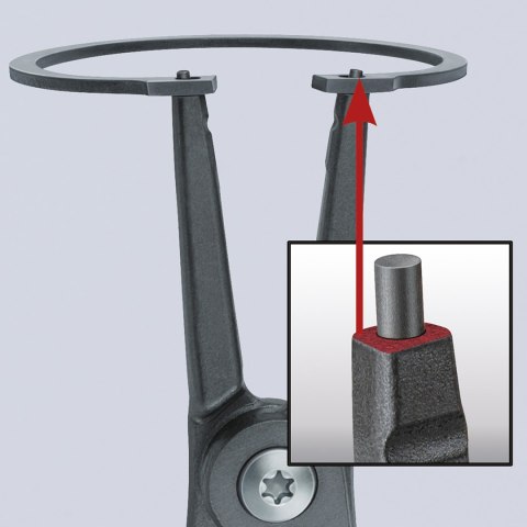 PRECYZYJNE SZCZYPCE DO PIERŚCIENI ZEW.PROSTE 180MM PRECYZYJNE SZCZYPCE DO PIERŚCIENI ZEW.PROSTE 180MM