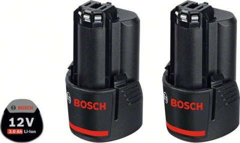 AKUMULATORY GBA 12V 2*3.0AH BOSCH AKUMULATORY GBA 12V 2*3.0AH BOSCH