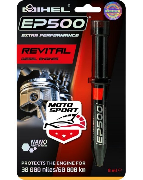 MIHEL DODATEK DO OLEJU Z SILNIKIEM DIESLA EP500 SPORT DEM MIHEL MIHEL DODATEK DO OLEJU Z SILNIKIEM DIESLA EP500 SPORT DEM MIHEL