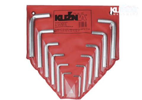 KOMPLET KLUCZY IMBUSOWYCH 8SZT KUŹNIA KOMPLET KLUCZY IMBUSOWYCH 8SZT KUŹNIA