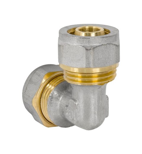 KOLANO PEX-AL-PEX CHROM 20*20 PODWÓJNE DIAMOND KOLANO PEX-AL-PEX CHROM 20*20 PODWÓJNE DIAMOND