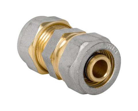 ZŁĄCZKA PEX-AL-PEX CHROM 20*20 PODWÓJNA DIAMOND ZŁĄCZKA PEX-AL-PEX CHROM 20*20 PODWÓJNA DIAMOND