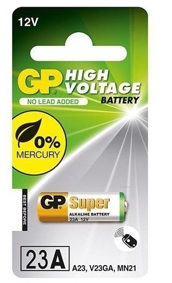 AKUMULATOR DO ZDALNEGO STEROWANIA 12V 23AE GP BATTERY AKUMULATOR DO ZDALNEGO STEROWANIA 12V 23AE GP BATTERY