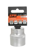 NASADKA KRÓTKA 1/2'' 6-KĄTNA SATIN 18MM EPM