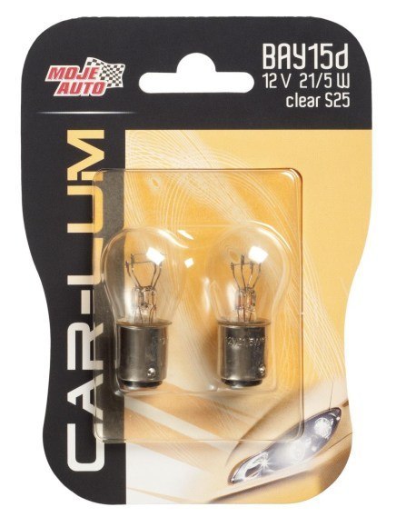 ŻARÓWKA BAY15D 12V 21/5W CLEAR MOJE AUTO VIRAGE ŻARÓWKA BAY15D 12V 21/5W CLEAR MOJE AUTO VIRAGE