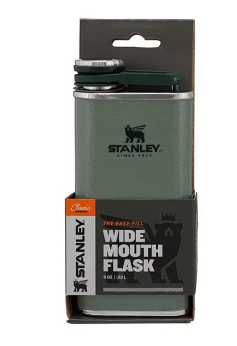 Stanley piersiówka stalowa CLASSIC - HAMMERTONE GREEN 0,23L