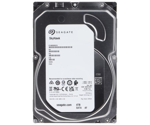 DYSK DO REJESTRATORA HDD-ST4000VX015 4TB 24/7 SkyHawk SEAGATE DYSK DO REJESTRATORA HDD-ST4000VX015 4TB 24/7 SkyHawk SEAGATE