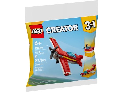 LEGO Creator 30669 Kultowy czerwony samolot LEGO Creator 30669 Kultowy czerwony samolot