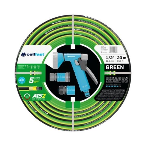 ZESTAW ZRASZAJĄCY GREEN 1/2'' 20M ENERGO ZESTAW ZRASZAJĄCY GREEN 1/2'' 20M ENERGO