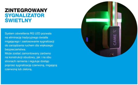 Szlaban CAME GARD GT4 - zestaw do 4 metrów Szlaban CAME GARD GT4 - zestaw do 4 metrów