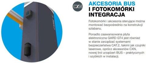 Szlaban CAME GARD GT4 - zestaw do 4 metrów Szlaban CAME GARD GT4 - zestaw do 4 metrów