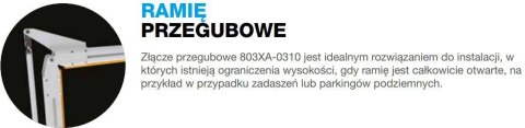 Szlaban CAME GARD GT4 - zestaw do 4 metrów Szlaban CAME GARD GT4 - zestaw do 4 metrów