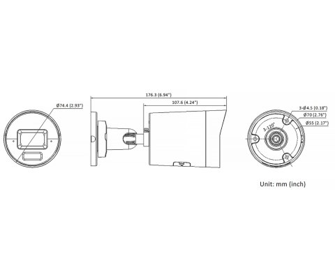 KAMERA IP DS-2CD2047G3-LIY(2.8MM)/PL ColorVu 3.0 - 4 Mpx Hikvision