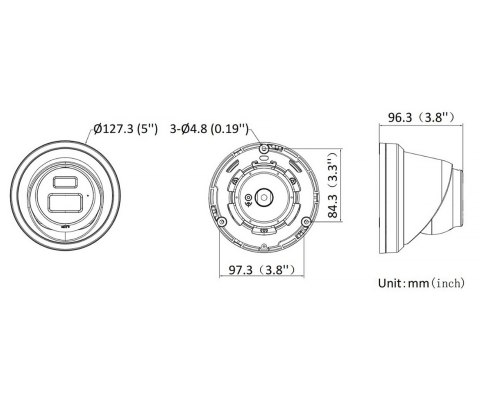 KAMERA IP DS-2CD2343G2-LI2U(2.8MM)/PL Smart Hybrid Light AcuSense - 4 Mpx Hikvision