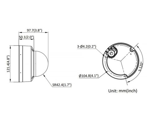 KAMERA WANDALOODPORNA IP DS-2CD2183G2-LIS2U(2.8MM)/PL Smart Hybrid Light AcuSense - 8.3 Mpx 4K UHD Hikvision