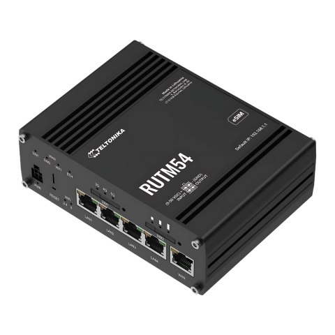 PUNKT DOSTĘPOWY 5G +ROUTER RUTM54 Dual SIM + eSIM Wi-Fi 5, 2.4 GHz, 5 GHz, 867 Mb/s Teltonika
