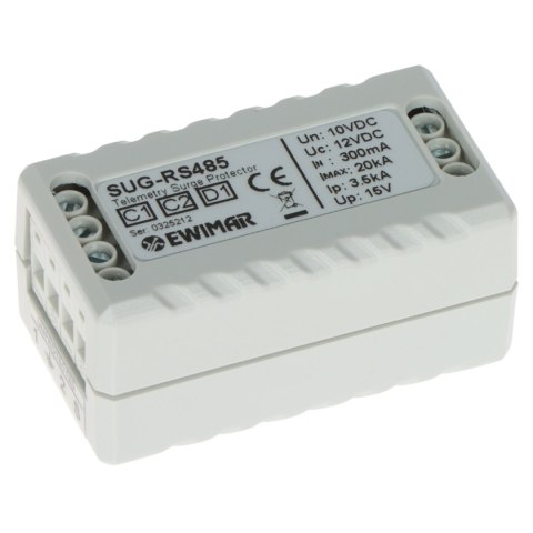 ZABEZPIECZENIE PRZECIWPRZEPIĘCIOWE SUG-RS485 LINII SYMETRYCZNEJ RS-485 EWIMAR ZABEZPIECZENIE PRZECIWPRZEPIĘCIOWE SUG-RS485 LINII SYMETRYCZNEJ RS-485 EWIMAR