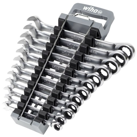 ZESTAW KLUCZY PŁASKICH Z GRZECHOTKĄ OCZKOWĄ WH-WRENCH/44665 WIHA ZESTAW KLUCZY PŁASKICH Z GRZECHOTKĄ OCZKOWĄ WH-WRENCH/44665 WIHA