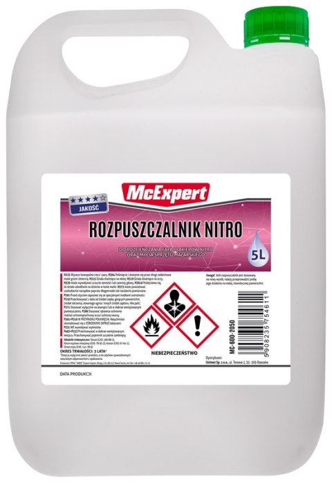 ROZPUSZCZALNIK NITRO DC 5L MC EXPERT ROZPUSZCZALNIK NITRO DC 5L MC EXPERT