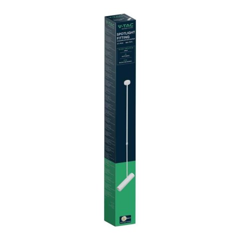 Oprawa Sufitowa V-TAC GU10 Regulowana 830-1170mm Biała VT-7900 3 Lata Gwarancji Oprawa Sufitowa V-TAC GU10 Regulowana 830-1170mm Biała VT-7900 3 Lata Gwarancji