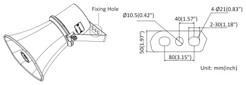 SIECIOWY GŁOŚNIK TUBOWY DS-QAZ1307G1T-E(C) 7 W IP67 Hikvision SIECIOWY GŁOŚNIK TUBOWY DS-QAZ1307G1T-E(C) 7 W IP67 Hikvision