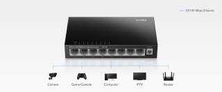 SWITCH FS108 8-PORTOWY CUDY