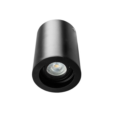 Oprawa V-TAC Aluminiowa GU10 Okrągła Natynkowa Tuba Czarna 142x100 VT-796-B Oprawa V-TAC Aluminiowa GU10 Okrągła Natynkowa Tuba Czarna 142x100 VT-796-B