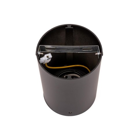 Oprawa V-TAC Aluminiowa GU10 Okrągła Natynkowa Tuba Czarna 142x100 VT-796-B Oprawa V-TAC Aluminiowa GU10 Okrągła Natynkowa Tuba Czarna 142x100 VT-796-B