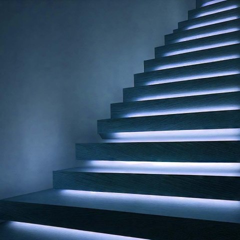 Taśma LED V-TAC Bezpunktowa COB 320LED 24V IP67 10W/m VT-COB 320 Kolor Niebieski