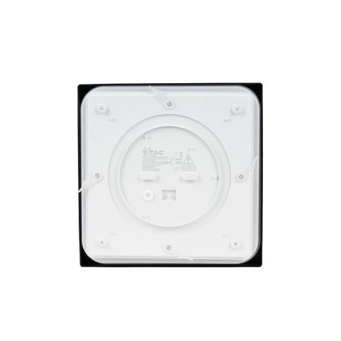 Plafon V-TAC 30W LED Kwadrat IP44 42x42cm Czarny VT-8630B-SQ 3000K 3000lm Plafon V-TAC 30W LED Kwadrat IP44 42x42cm Czarny VT-8630B-SQ 3000K 3000lm