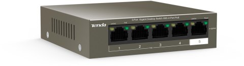 SWITCH POE TENDA TEG1105P-4-63W SWITCH POE TENDA TEG1105P-4-63W