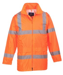 KURTKA OSTRZEGAWCZA PRZECIWD. POMARAŃCZOWA HI-VIS RAIN XL PORTWEST