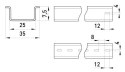 SZYNA DIN STANDARD RAIL 101 1M ENEXT