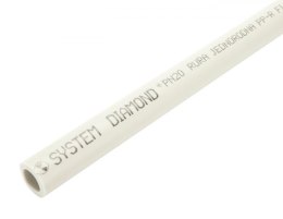 RURA PP-R JEDNORODNA 4M, PN20, 25*4.2 MM - SZT. DIAMOND