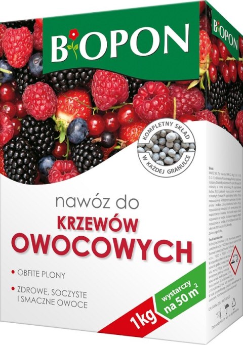 NAWÓZ, DO KRZEWÓW OWOCOWYCH GRANULAT 1KG-PROMOCJA BROS NAWÓZ, DO KRZEWÓW OWOCOWYCH GRANULAT 1KG-PROMOCJA BROS