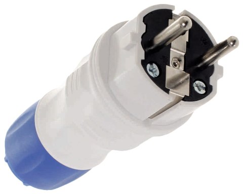 WTYCZKA PROSTA 2P+Z, 16A EXTREM UNI IP54 SZARO-NIEBIESKA KEL WTYCZKA PROSTA 2P+Z, 16A EXTREM UNI IP54 SZARO-NIEBIESKA KEL