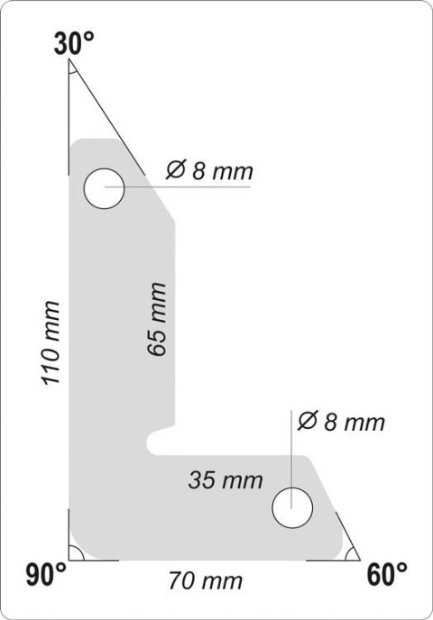 MAGNETYCZNE UCHWYTY SPAWALNICZE 32 KG 2 SZTUKI
