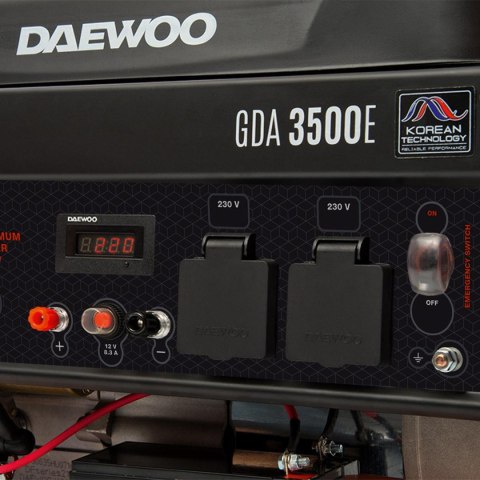 AGREGAT PRĄDOTWÓRCZY DAEWOO GDA 3500E 3.2kW AGREGAT PRĄDOTWÓRCZY DAEWOO GDA 3500E 3.2kW