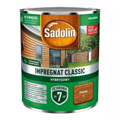 SADOLIN IMPREGNAT CLASSIC HYBRYDOWY 7 LAT PINIOWY 2.5 SADOLIN SADOLIN IMPREGNAT CLASSIC HYBRYDOWY 7 LAT PINIOWY 2.5 SADOLIN